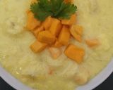 A picture of step 4 of Mango custard.