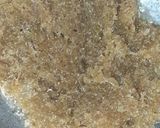 A picture of step 4 of Lauki halwa.