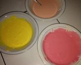 Foto langkah ke 4 dari resep Rainbow cake kukus ny.liem.