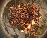 Foto del paso 14 de la receta: Cena norteamericana: Hamburguesas caseras con aros de cebolla y salsa barbacoa