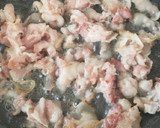 Foto del paso 4 de la receta: Ensalada de espinacas con tocino