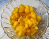 A picture of step 1 of Mango (Ice-Cream).