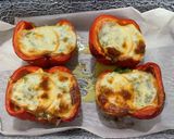 Fetás spenóttal töltött paprika recept fázis 4 fotója