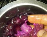 A picture of step 2 of Jamun panna.