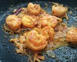পালং শাক চিংড়ি(Palong Shak Chingri Recipe in Bengali) রেসিপির ধাপ 4 ছবি