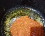 A picture of step 4 of Jollof cous cous.