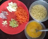 Foto langkah ke 2 dari resep Orak arik telur sayur.