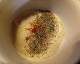 A picture of step 1 of Spicy breaded cod fillets.
