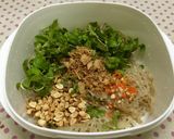 Hình bước làm 8 của món Phở sắn quế sơn trộn