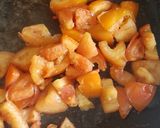 A picture of step 1 of Onam special Tomato coconut chutney.