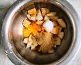 A picture of step 3 of Guava sabji.