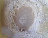 A picture of step 1 of Flower Focaccia.