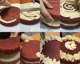 Foto langkah ke 6 dari resep Red Velvet Steamed Cake.