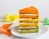 Foto del paso 6 de la receta: Tarta de vainilla y buttercream de chocolate blanco