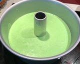 A picture of step 7 of Pandan Chiffon Cake.
