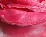 Gambar langkah 7 resipi Rose laici mille crepe cake.