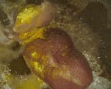 A picture of step 1 of Chicken cheese balls.
