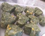 Cheese corn spinach cutlets recipe step 2 photo