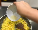 A picture of step 5 of Lemon Rice (Tiffin for Kids).