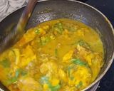 A picture of step 3 of No oil chicken curry recipe.