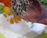 A picture of step 2 of Mix dal pakode.