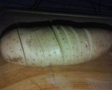 Foto del paso 1 de la receta: Papa rellena de jamon y queso