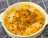 خطوة تحضير نودلز روبيان