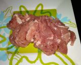 Foto del paso 1 de la receta: Bistec de cerdo con verduras