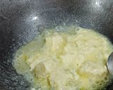 A picture of step 1 of Aloevera Burfi.