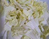 Foto langkah ke 1 dari resep Cah Sawi Putih Tahu Kuning.