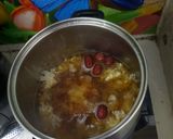桃膠甜品的食譜步驟1照片