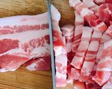 A picture of step 1 of Kho Quet with Pork Belly & Fresh Shrimp.