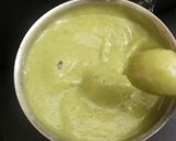 A picture of step 2 of Mermaid Smoothie Bowl with Guava and Betel leaf.