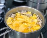 Hình bước làm 2 của món Canh Đu Đủ Nấu Thịt Nạc