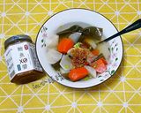 魩魚XO醬紅白蘿蔔湯 電鍋料理的食譜步驟3照片