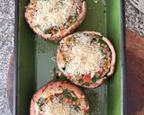 Foto del paso 4 de la receta: Hongos Portobello relleno