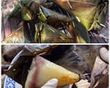 รูปขั้นตอนการทำที่ 9 ของ ข้าวเหนียวปิ้งไส้เผือก