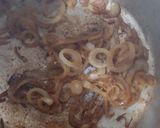 Foto del paso 1 de la receta: Hamburguesa a la francesa (roquefort y cebolla caramelizada)