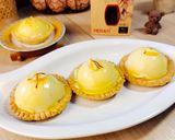 Foto langkah ke 7 dari resep Lemon Saffron Mousse Tart.