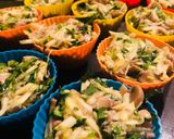 Foto del paso 3 de la receta: Pastel Fitness de atún y verduras