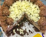 Foto del paso 14 de la receta Tarta fría de Nutella y bombones Ferrero Rocher - sin horno