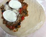 Foto del paso 10 de la receta: 234. Calzone de caponata siciliana (principal pizza)