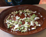 Foto del paso 2 de la receta: Conejo con puerros y melocotón
