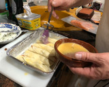 Foto del paso 3 de la receta: Obleas rellenas de queso fresco y salmón ahumado