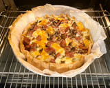 Foto del paso 9 de la receta: Pizza rústica con butifarra y champiñón