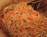 A picture of step 12 of Very easy and simple Kinpira Gobo (Burdock) & Carrot, Gluten Free.