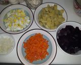 Foto del paso 2 de la receta: Ensalada rusa 🇩🇴🎄🍻🎊