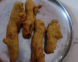 A picture of step 6 of Mirch ke pakore.