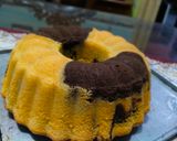 Foto langkah ke 6 dari resep Marmer cake ekonomis.