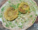 মটর টিক্কি র‍্যাপ(Matar tikki wrap recipe in bengali) রেসিপির ধাপ 4 ছবি